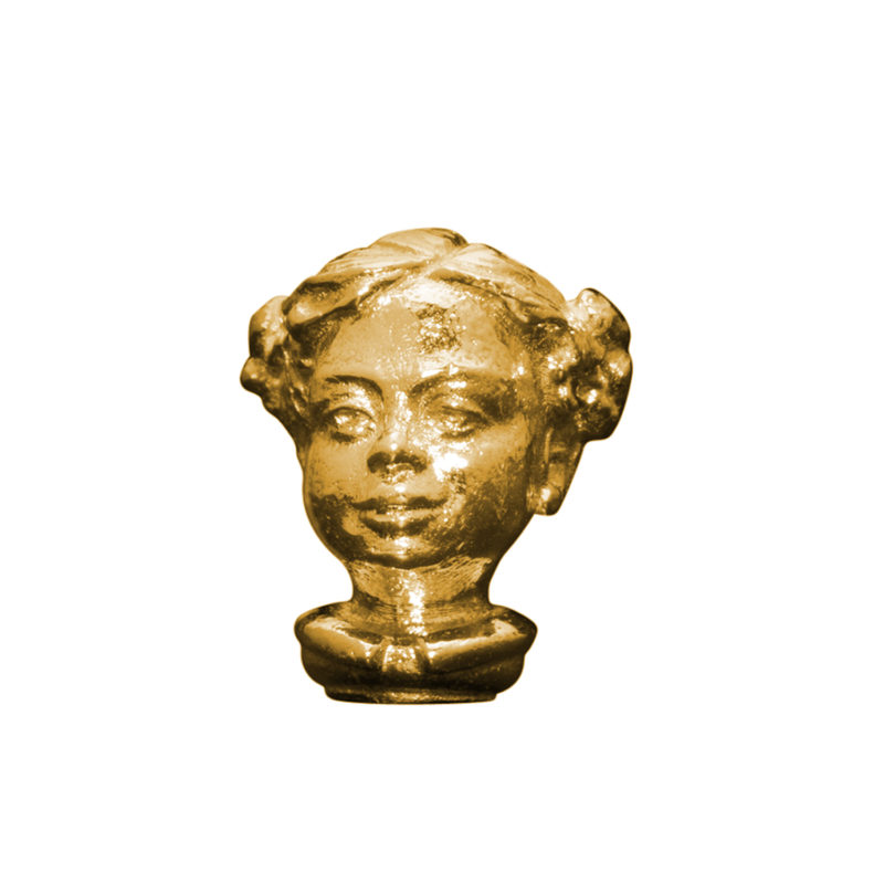 Een 14 krt geelgouden Venlo Bedel Köpkes Floddergats :Miene Golde gemaakt op eigen atelier.